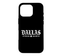 Carcasa para iPhone 16 Pro Dallas Barbed Wire Streetwear Texas Throwback Style