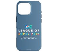 Carcasa para iPhone 16 Pro DC League of Super-Pets Art Deco Title with Super Logos