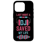 Carcasa para iPhone 16 Pro Deejay Saved My Life - Auriculares para Tocadiscos
