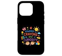 Carcasa para iPhone 16 Pro Desarrollado por crayones y curiosidad Divertidos para niños de jardín de Infantes