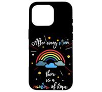 Carcasa para iPhone 16 Pro Después de Cada tormenta Hay un Arco Iris de Esperanza