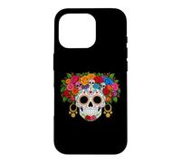 Carcasa para iPhone 16 Pro Dia De Los Muertos Dead Day of The Hanging Skulls