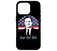 Carcasa para iPhone 16 Pro Día del Presidente George H.W. Bush 41er Presidente 1989-1993