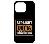 Carcasa para iPhone 16 Pro Directamente Fuera de Santa Catalina Island California USA Humor