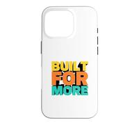 Carcasa para iPhone 16 Pro Diseñado para más Texto Diseño de Estilo 3D