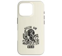 Carcasa para iPhone 16 Pro Diseño de Caballo Vaquero de Belen, Nuevo México, EE. UU., Estilo Vintage