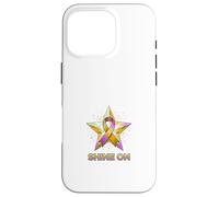 Carcasa para iPhone 16 Pro Diseño de Conciencia Inspirado en Shine On Star Ribbon