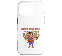 Carcasa para iPhone 16 Pro Diseño de Conciencia Mental Atrapado en mi Cabeza Pensando Demasiado