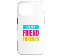 Carcasa para iPhone 16 Pro Diseño de Letras Best Friend Forever
