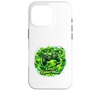 Carcasa para iPhone 16 Pro Diseño de Lucky Gamer Vibes Clover Energy