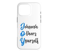 Carcasa para iPhone 16 Pro Diseño de Testigo de Jehová Joy
