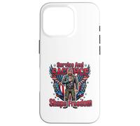 Carcasa para iPhone 16 Pro Diseño de Tributo a la Libertad de Servicio y Sacrificio