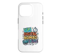 Carcasa para iPhone 16 Pro Diseño de Viaje Digital Nomad Latitude Freedom