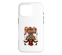 Carcasa para iPhone 16 Pro Diseño mítico del símbolo del Poder del Dios del Fuego Guerrero