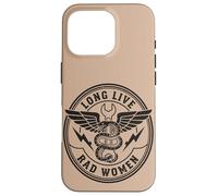 Carcasa para iPhone 16 Pro Diseño Vintage de Bad Women Snake Dagger