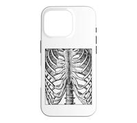 Carcasa para iPhone 16 Pro Disfraz de Esqueleto de Rayos X para Halloween