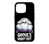 Carcasa para iPhone 16 Pro Disfraz de Fantasma Divertido de Halloween Ghoul's Night out Spooky