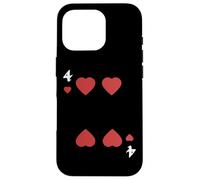 Carcasa para iPhone 16 Pro Disfraz de Grupo de Halloween de Four of Hearts