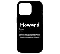 Carcasa para iPhone 16 Pro Disfraz Personalizado Personalizado de Howard Definition para Howards