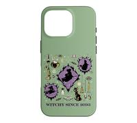 Carcasa para iPhone 16 Pro Disney Hocus Pocus Witchy Since 1693 Collage Halloween