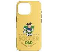Carcasa para iPhone 16 Pro Disney Soccer Dad Sports Mickey Mouse Father's Day Gift