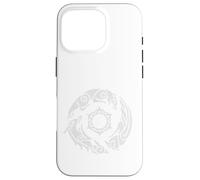 Carcasa para iPhone 16 Pro Distressed Crimson Desert Symbol of Pywel Design For Gamers