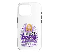 Carcasa para iPhone 16 Pro Divertido Bossy Rubia De Dibujos Animados Mujer Púrpura Reina