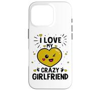 Carcasa para iPhone 16 Pro Divertido De San Valentín Amo A Mi Novia Loca