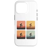 Carcasa para iPhone 16 Pro Divertido diseño de Collage de Bicicletas para Ciclistas y Amantes de Las Bicicletas