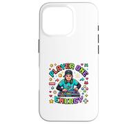 Carcasa para iPhone 16 Pro DJ Retro para Jugadores al Estilo Energy Pixel