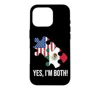 Carcasa para iPhone 16 Pro Doble nacionalidad Estadounidense-Mexicana