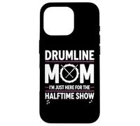 Carcasa para iPhone 16 Pro Drumline Mom, Solo Estoy aquí para el espectáculo de Medio Tiempo