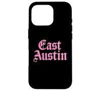 Carcasa para iPhone 16 Pro East Austin Texas 512 737 Activismo artístico Mexicano Americano Rosa