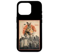 Carcasa para iPhone 16 Pro Easter Bunny Funny Japanese Kaiju Egg Hunt Joke