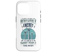 Carcasa para iPhone 16 Pro Ecologista de turbinas eólicas de energía renovable