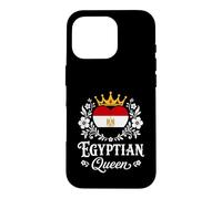 Carcasa para iPhone 16 Pro Egyptian Queen Egypt Flag Proud Egyptian Woman