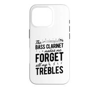 Carcasa para iPhone 16 Pro El Clarinete bajo me Hace Olvidar Todos mis Agudos
