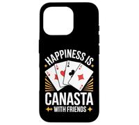 Carcasa para iPhone 16 Pro El Juego de Cartas Happiness Is Playing Canasta con los Amigos