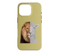 Carcasa para iPhone 16 Pro El león y el Cordero