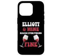 Carcasa para iPhone 16 Pro Elliott and Wine Make Everything Fine Name Elliott