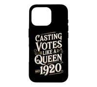 Carcasa para iPhone 16 Pro Emitir votos como una Reina: Las Mujeres defensoras del Derecho al Voto