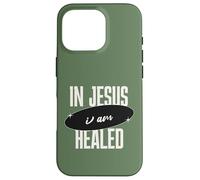Carcasa para iPhone 16 Pro En Jesús I Am Healed Christian Faith Healing Gifts