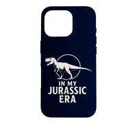 Carcasa para iPhone 16 Pro En mi era jurásica, Divertidos fósiles prehistóricos de Dinosaurios T-Rex