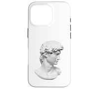 Carcasa para iPhone 16 Pro Escultura de Cabeza de Estatua de Miguel Ángel David