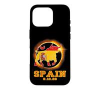 Carcasa para iPhone 16 Pro España Zaragoza España Totalidad Eclipse Solar Agosto 12 2026