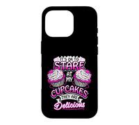 Carcasa para iPhone 16 Pro ESTÁ Bien Mirar MIS Cupcakes Funny Bakers Baking Postres