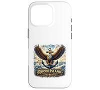 Carcasa para iPhone 16 Pro Estado del Patrimonio Marítimo de Rhode Island Eagle