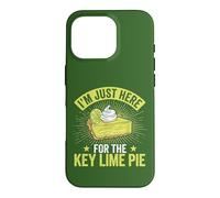 Carcasa para iPhone 16 Pro Estoy aquí para el Amante de la pastelería Vintage Key Lime Pie