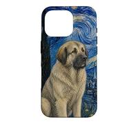 Carcasa para iPhone 16 Pro Estrela Mountain Dog Van Gogh Noche Estrellada