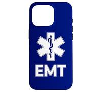 Carcasa para iPhone 16 Pro Estrella DE LA Vida EMT EMS TÉCNICO DE Servicios MÉDICOS DE Emergencia